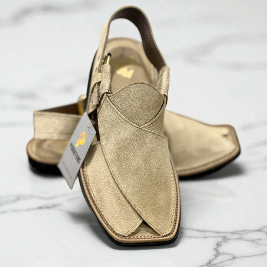 Sued Round Shape (Camel)