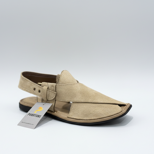 Sued Round Shape (Camel)