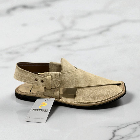 Sued Round Shape (Camel)