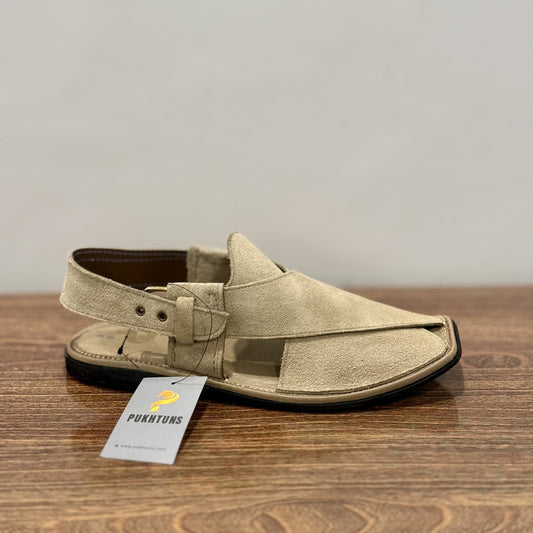 Sued Round Shape (Camel)