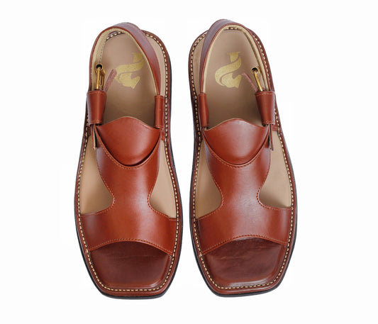 Airy Thin Panjedar Chappal (burgundy)