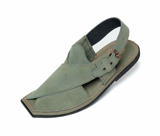 Suede Cut Shape (Light Green)