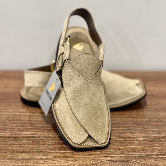 Sued Round Shape (Camel)