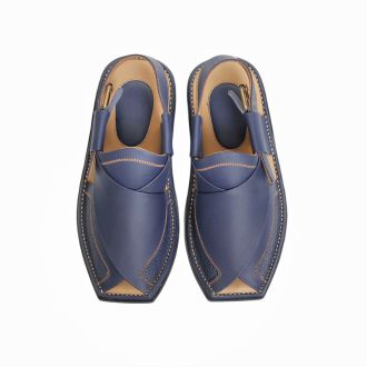 Matt Blue Color Under Dot Zalmi Chappal